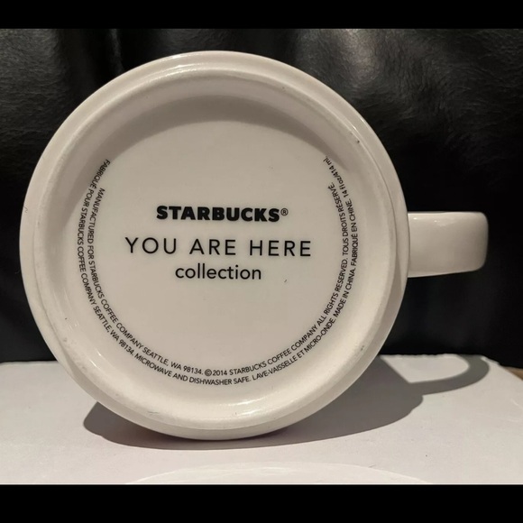Starbucks Coffee Cup - You Are Here - Collection Florida 14oz 2014 *Small Chip* - Picture 7 of 7
